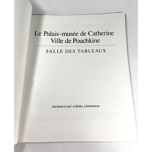 THE CATHERINE PALACE-MUSEUM IN PUSHKIN 1990 Paperback Made in the USSR - Picture 9 of 14